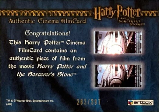 Harry being sorted - Back