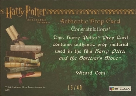 Wizard Coin Bronze Knut - Back