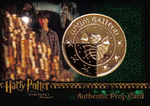 Wizard Coin Gold Galleon - Front