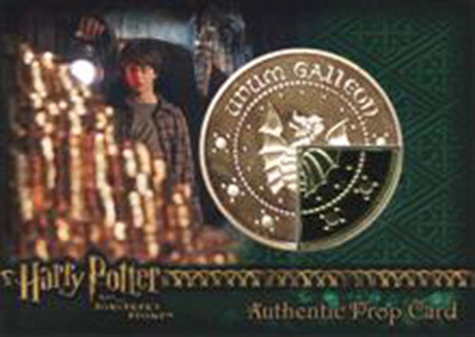 Wizard Coin Gold Galleon - Front
