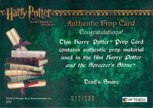 Devil's Snare - Back