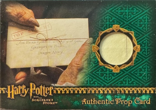 Gringotts Top Secret Letter - Front