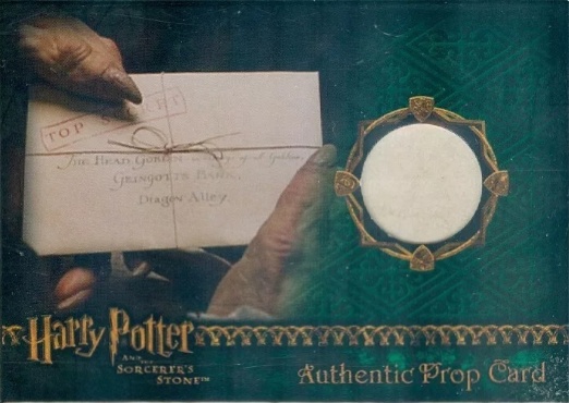 Gringotts Top Secret Letter - Front