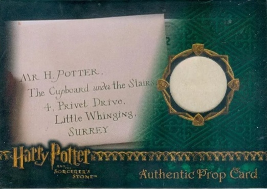 Harry's Letter Delivered to 4 Privet Drive - Front