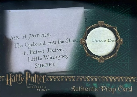 Harry's Letter Delivered to 4 Privet Drive - Front