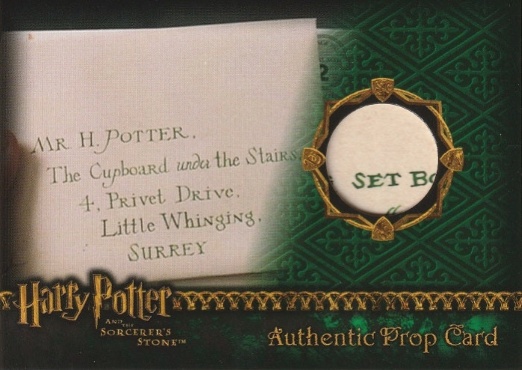 Harry's Letter Delivered to 4 Privet Drive - Front
