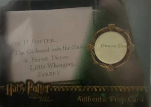 Harry's Letter Delivered to 4 Privet Drive - Front