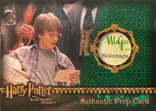 Harry's Potter's Shopping List - Front