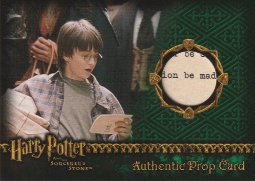 Harry's Potter's Shopping List - Front