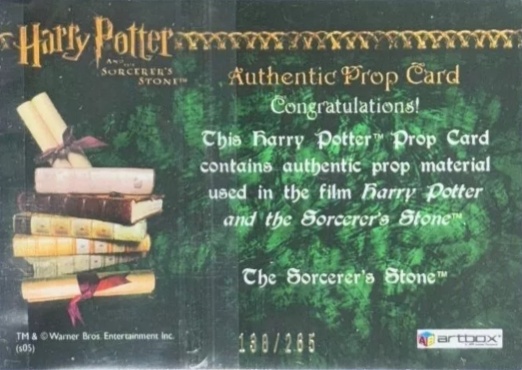 The Sorcerer's Stone - Back