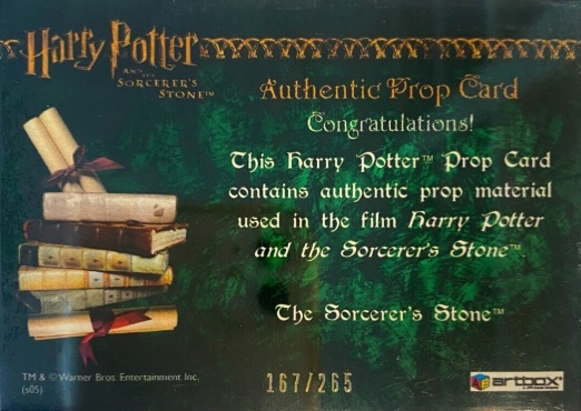 The Sorcerer's Stone - Back