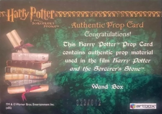 Wand Box - Back