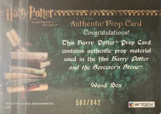 Wand Box - Back