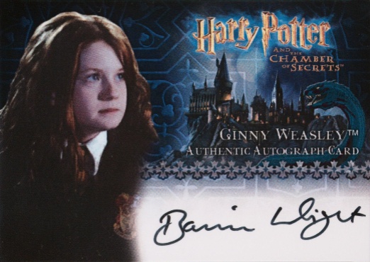 Bonnie Wright as Ginny Weasley - Front