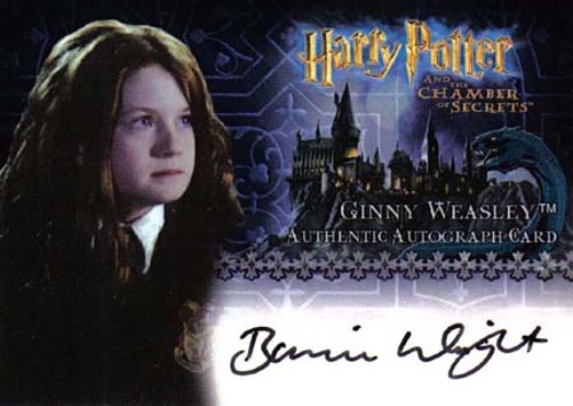 Bonnie Wright as Ginny Weasley - Front