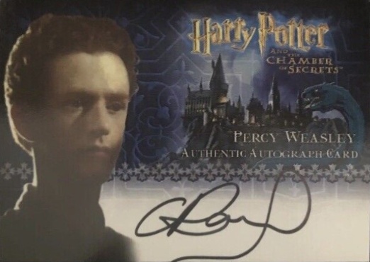 Chris Rankin as Percy Weasley - Front