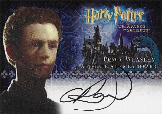 Chris Rankin as Percy Weasley - Front