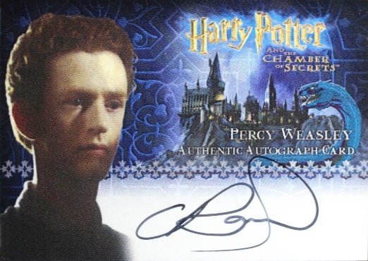 Chris Rankin as Percy Weasley - Front