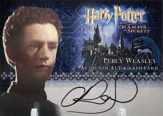 Chris Rankin as Percy Weasley - Front