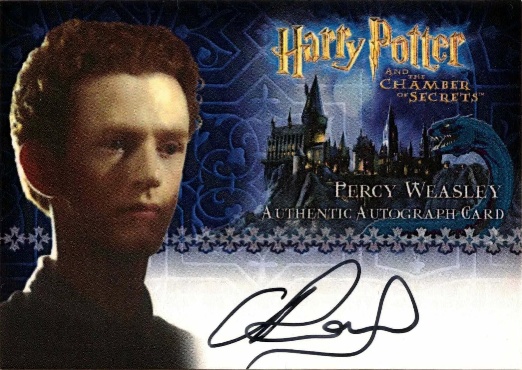 Chris Rankin as Percy Weasley - Front