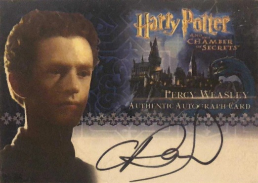 Chris Rankin as Percy Weasley - Front