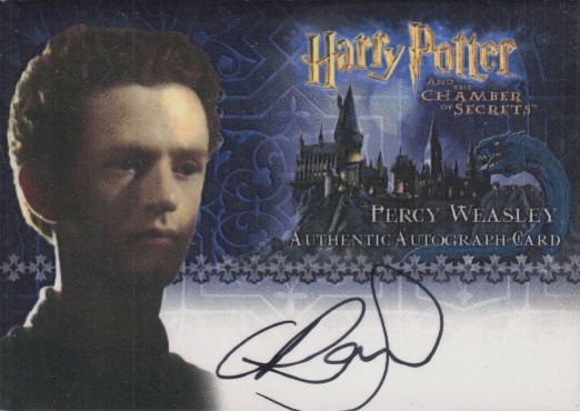 Chris Rankin as Percy Weasley - Front