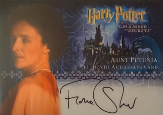 Fiona Shaw as Aunt Petunia - Front