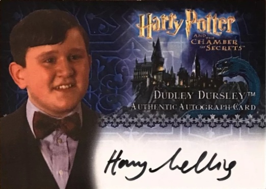 Harry Melling as Dudley Dursley - Front