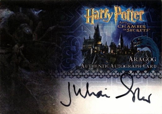 Julian Glover as Aragog - Front