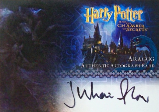 Julian Glover as Aragog - Front