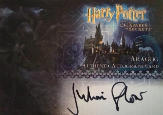 Julian Glover as Aragog - Front