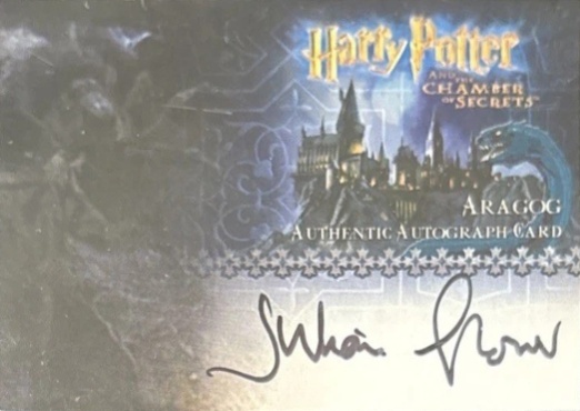 Julian Glover as Aragog - Front