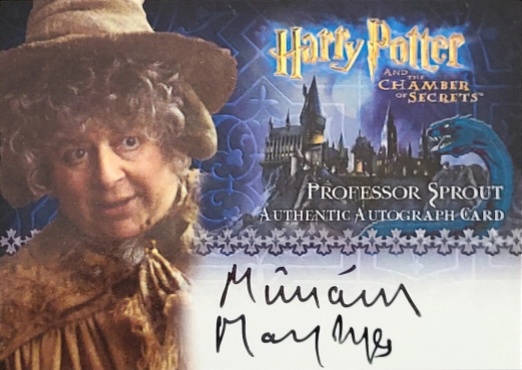 Miriam Margolyes as Professor Sprout - Front