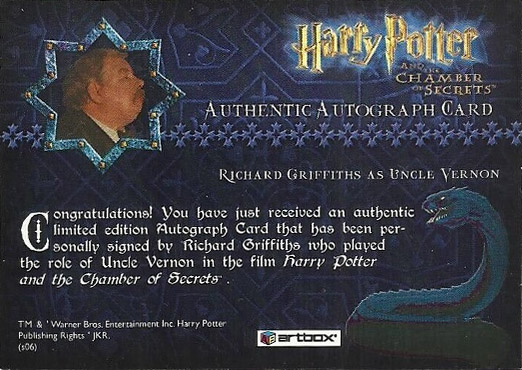 Richard Griffiths as Uncle Vernon - Back