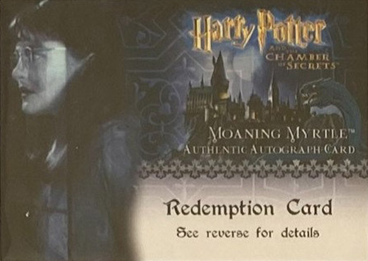 Redemption Card Front