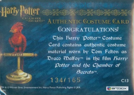 C13 - Draco Malfoy's Green Robe - Back