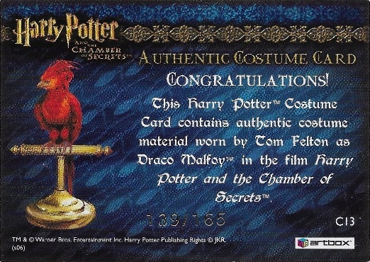 C13 - Draco Malfoy's Green Robe - Back