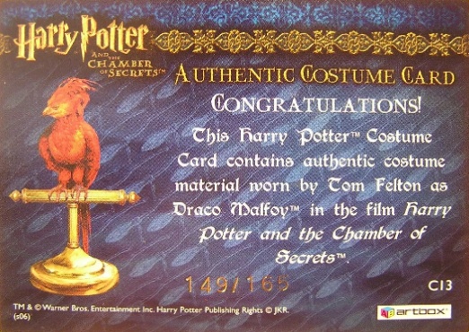 C13 - Draco Malfoy's Green Robe - Back