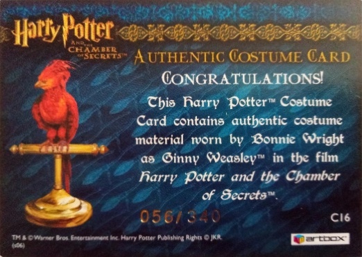 C16 - Ginny Weasley's Pink Pajamas - Back