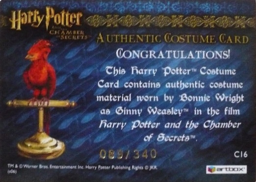 C16 - Ginny Weasley's Pink Pajamas - Back