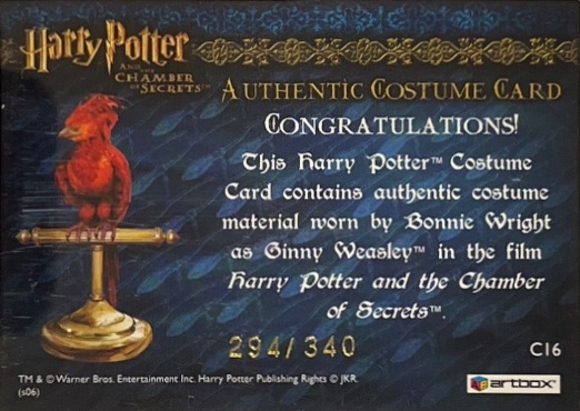 C16 - Ginny Weasley's Pink Pajamas - Back