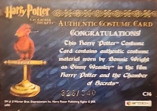 C16 - Ginny Weasley's Pink Pajamas - Back