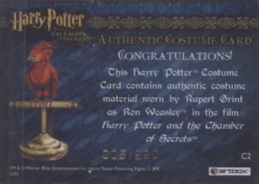 C2 - Ron Weasley's Pinky Brown Jumper - Back