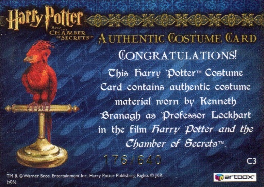 C3 - Proffessor Lockhart's Jacket - Back