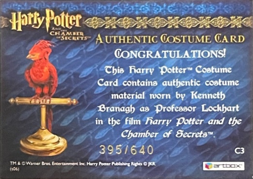 C3 - Proffessor Lockhart's Jacket - Back