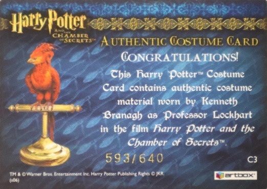 C3 - Proffessor Lockhart's Jacket - Back