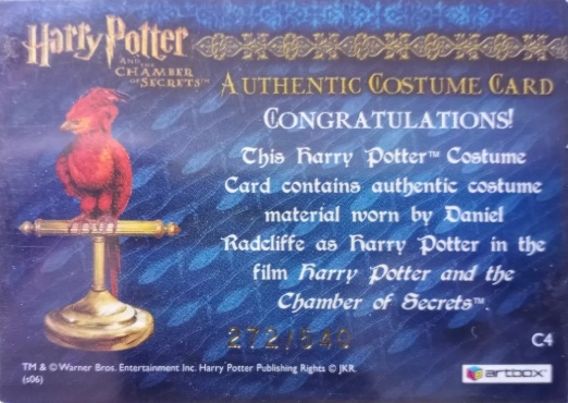 C4 - Harry Potter's Striped Shirt - Back