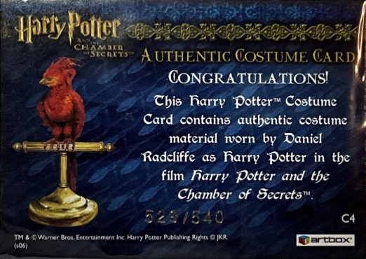 C4 - Harry Potter's Striped Shirt - Back