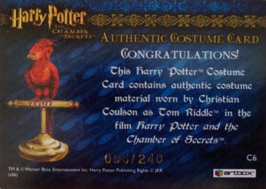 C6 - Tom Riddle's Jumper - Back