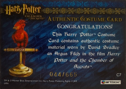 C7 - Argus Filch's Overcoat - Back